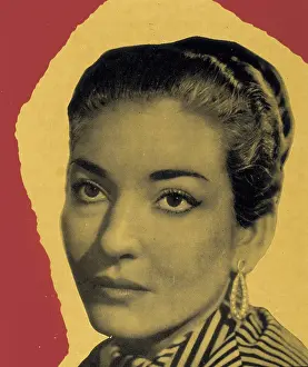 Callas Prints: CALLAS, Mara Kalogeropoulos (1923-1977). AISA/Everett Collection**US SALES ONLY**