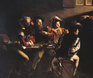Coin Prints: The Calling of St Matthew, by Michelangelo Merisi known as Caravaggio