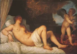 One Young Woman Only Prints: Calling of St Matthew, by Tiziano Vecellio known as Titian