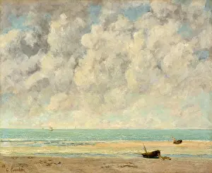 Coast Prints: THE CALM SEA, by Gustave Courbet
