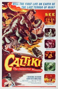 Images Dated 2nd June 2008: CALTIKI, THE IMMORTAL MONSTER, (aka CALTIKI IL MOSTRO IMMORTALE), US poster art, 1959