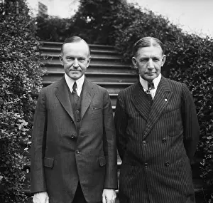 Elections Prints: Calvin Coolidge with Charles Dawes