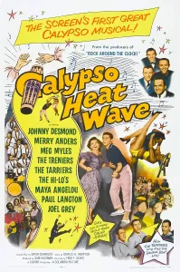 Stars Prints: CALYPSO HEAT WAVE, US poster art, The Tarriers (bottom right), 1957