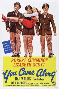 Lizabeth Prints: YOU CAME ALONG, US poster art, from left: Charles Drake