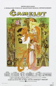 Royalty Prints: CAMELOT, US Poster, Richard Harris, Vanessa Redgrave, 1967