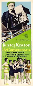 Images Dated 26th October 2009: THE CAMERAMAN, top: Buster Keaton; bottom, third from right: Buster Keaton, 1928