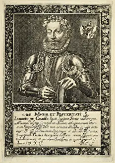 Plumage Prints: Camoes or Camoens, Luis Vaz de (1524-1580)