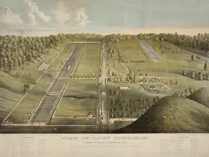 Armies Prints: Camp Dennison was located 16 miles northeast of Cincinnati