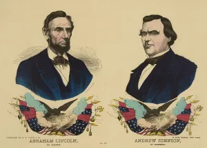 Abolition Prints: Campaign banner for the Republican ticket in the 1864 presidential election