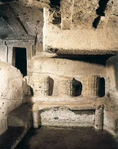 Cerveteri Prints: Campana Tomb. 7th c. BC. ITALY