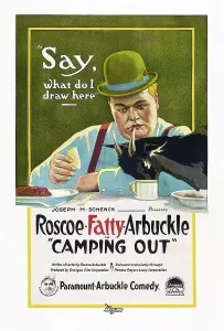 CAMPING OUT, Roscoe Fatty Arbuckle, 1919