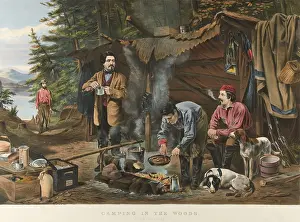 Informal Prints: Camping in the Woods, A Good Time Coming