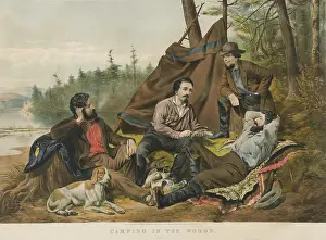 Informal Prints: Camping in the Woods, Laying Off