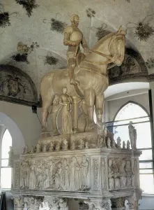 Lombardia Prints: CAMPIONE, Bonino da ( -1397). Monument to Bernabo Visconti