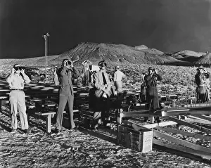 Atomic Prints: Canadian and British observers illumined by both the sun and an atomic blast of ABLE