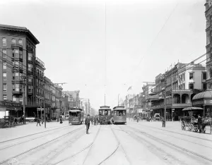 New Orleans Prints: Canal Street, New Orleans, Louisiana, ca. 1907