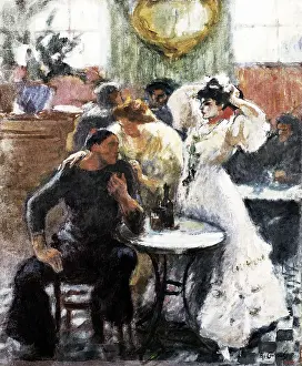Restaurant Prints: CANALS i LLAMBI, Ricard (1876-1931)