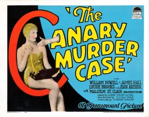 Louise Prints: THE CANARY MURDER CASE, US poster, Louise Brooks, 1929