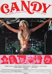 Images Dated 11th June 2014: CANDY, German poster, Ewa Aulin (top)