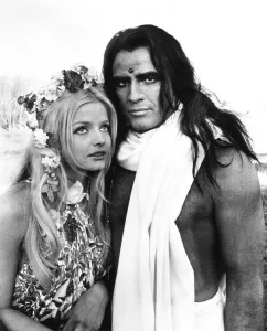 Groovy Prints: CANDY, from left, Ewa Aulin, Marlon Brando, 1968