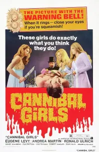 Images Dated 1st March 2013: CANNIBAL GIRLS, US poster, Ronald Ulrich (rear), 1973