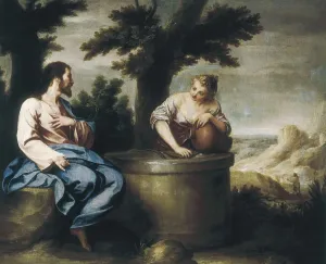 Fine Art Prints: CANO, Alonso (1601-1667). Jesus and the Samaritan Woman