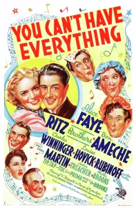 Louise Prints: YOU CAN'T HAVE EVERYTHING, US poster art