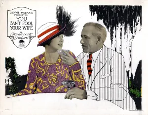 Pauline Prints: YOU CAN'T FOOL YOUR WIFE, from left, Pauline Garon, Lewis Stone, 1923