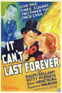 Bellamy Prints: IT CAN'T LAST FOREVER, US poster art