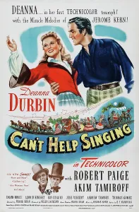 Arm Raised Prints: CAN'T HELP SINGING, top l-r: Deanna Durbin