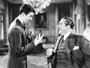 Hand Gesture Prints: YOU CAN'T TAKE IT WITH YOU, from left: James Stewart, Edward Arnold, 1938