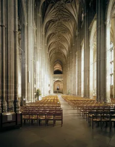 South East England Prints: Canterbury Cathedral. 1070-1498