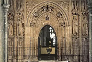 Englishwoman Prints: Canterbury Cathedral. 1070-1498