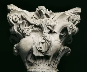 962 Bc Prints: Capital of King David on Horseback