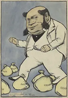 Evil Prints: Capitalist, by Jan de Waardt, 1880-99