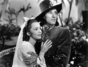 Wbdvd20 Prints: CAPTAIN BLOOD, Olivia de Havilland, Errol Flynn, 1935