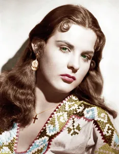 Embroidery Prints: CAPTAIN FROM CASTILE, Jean Peters, 1947