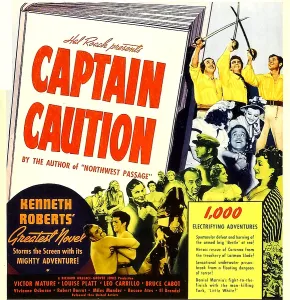 Images Dated 28th August 2009: CAPTAIN CAUTION, window card, 1940