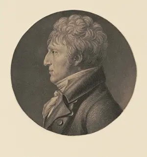 Profile Portrait Prints: Captain Charles Pinckney, by Charles Balthazar Julien Saint-Mmin