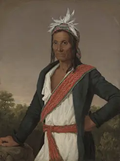 Cold Prints: Captain Cold, or Ut-ha-wah, in an 1838 portrait by William John Wilgus
