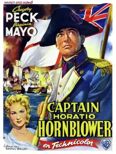 Mayo Prints: CAPTAIN HORATIO HORNBLOWER, from left: Virginia Mayo