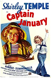 CAPTAIN JANUARY, Shirley Temple, 1936, TM and Copyright 20th Century Fox Film Corp. All rights reserved./courtesy Everett Collection
