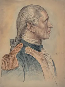 Epaulette Prints: Captain John Paul Jones, Continential Navy