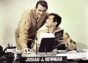 January Prints: CAPTAIN NEWMAN, M.D. from left: Gregory Peck, Tony Curtis, 1963