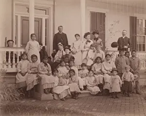 Students Prints: Captain Richard Henry Pratt (standing)