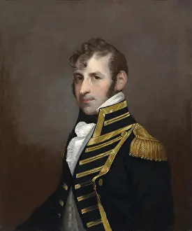 Ribbon Prints: Captain Stephen Decatur, US Navy portrait by Orlando S