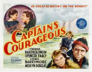 Ocean Prints: CAPTAIN'S COURAGEOUS, top left from left: Freddie Bartholomew