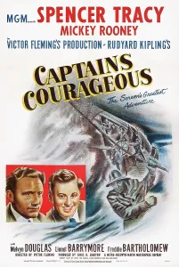 Images Dated 13th March 2015: CAPTAINS COURAGEOUS, US poster art, from left: Spencer Tracy, Mickey Rooney, 1937