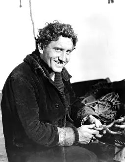 1930s Portrait Prints: CAPTAINS COURAGEOUS, Spencer Tracy, 1937