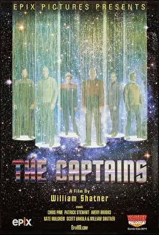 Shatner Prints: THE CAPTAINS, l-r: Avery Brooks